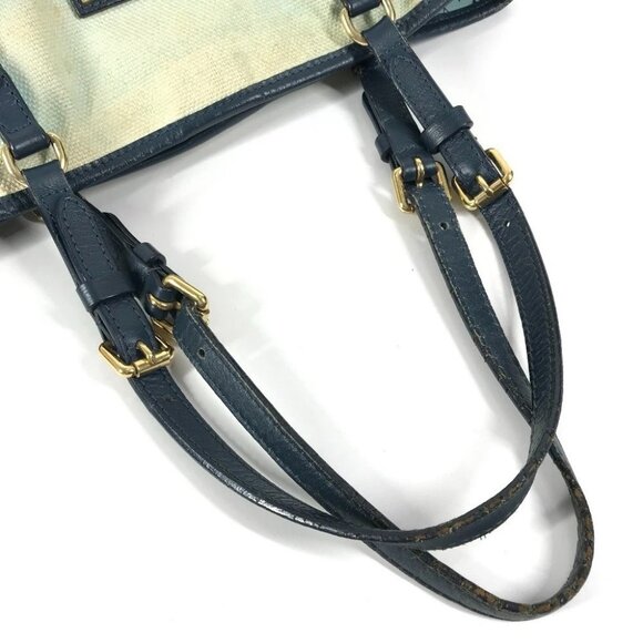 LOUIS VUITTON M93769 Eyeall-Cava PM Escal Bag Shoulder Bag Tote Bag Canvas blue - Picture 6 of 16